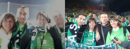 Notre quatuor... passionn�s Verts !