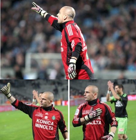 Il �tait bien de retour ce samedi au V�lodrome...